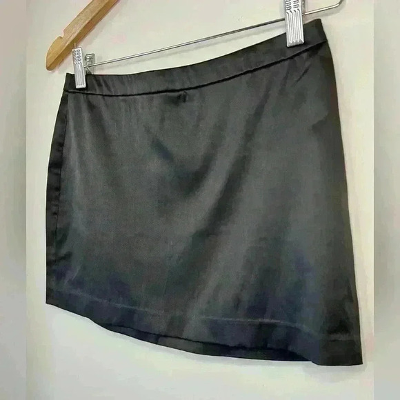 Vintage Forever 21 Women’s Black Straight Grunge Punk Goth Mini Skirt Small - Picture 8 of 13